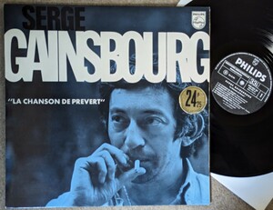 Serge Gainsbourg-La Chanson De Prevert★仏Orig.美品/French Pops