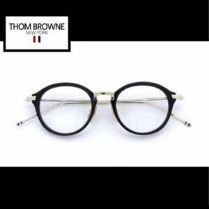 トムブラウン thom brown シルバー メガネ 眼鏡 tb011