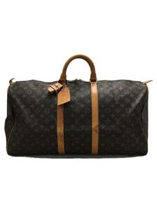 LOUIS VUITTON◆キーポル50_モノグラム_BRW/PVC/BRW