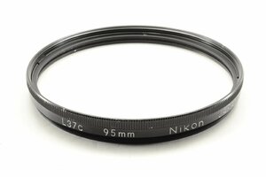 【良品】Nikon ニコン L37c 95mm 純正保護フィルター #4325