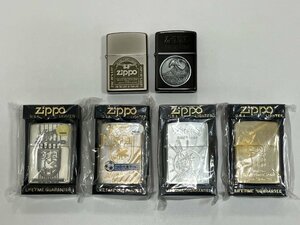 【J73356】ZIPPO ジッポー おまとめ JFA仕様 日本代表 レア品あり ガスライター 未開封品4点含む計６点 中古品