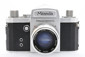 Miranda T シルバー + ZUNON 5cm F1.9 ミランダ 一眼レフ フィルムカメラ 標準 単焦点レンズ