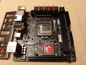 MSI Z97I GAMING ACK　16GBメモリセット　Z97 / LGA1150 / ITXマザーボード