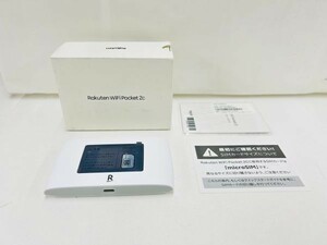K-P547-K51-368◎ Rakuten WiFi Pocket 2C 楽天モバイル Wi-Fiルーター 箱付き 未使用品②