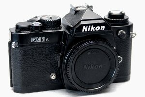 Nikon ニコン 希少な高級一眼レフカメラ FM3A（黒）ボディ 超希少・作動品 （腐食無し）