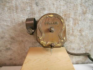 古い昭和の　蓄音機　DOLLER　カートリッジ　部品取り　ジャンク出品
