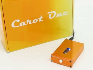 ■□Carot One AUGUSTOLO MC/MM対応 フォノイコライザーアンプ キャロットワン 元箱付□■021079002m□■