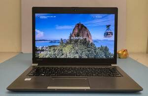 中古ノートパソコン ３台セット ★Windows10★toshiba Core i5-6200U/@2.40GHz/4GB/M.2 128GB/13インチ以上★