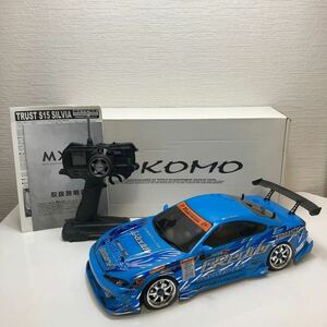 売切！１円スタート！ヨコモ YOKOMO 1/10 電動RC ドリフト パッケージ MR-4TC SD CM TRUST S15 SILVIA D1 SANWA MX-A セット ドリパケ