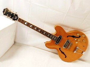 A279★Epiphone/CASINO NA/エレキギター/フルアコ? セミアコ?/Rシリアル/茶色系/楽器/音楽/エピフォン★送料1420円～