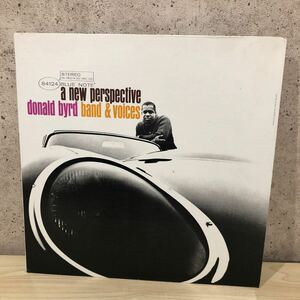 SNR240517 BLUE NOTE ドナルド・バード LP レコード DONALD BYRD BAND & VOICES A NEW PERSPECTIVE 刻印あり BST-84124 ジャズ JAZZ