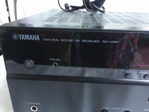 ●YAMAHA RX-V381 AVアンプ ホームシアター オーディオ 音響機器 通電確認済み 中古品［ｋ0510］