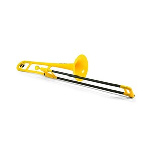 pInstruments PBONE PBONE1Y Yellow ピーボーン プラスチック製トロンボーン