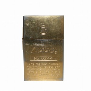 ジッポー ZIPPO 1932 レプリカ 1000個限定 オイルライター ゴールドカラー No.0244 /IR ■GY18 メンズ