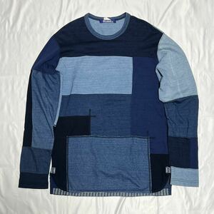 15SS JUNYA WATANABE MAN ロンT パッチワーク ジュンヤワタナベ コムデギャルソン 2014 2015SS