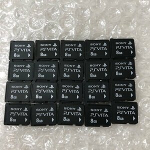 【ジャンク品】SONY ソニー PS vita メモリーカード 8GB 20枚 まとめ 初期化済 240426SK750030