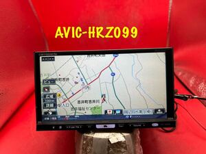 即決★カロッツェリア HDDナビ 楽ナビ SDナビ カーナビ ナビ AVIC-HRZ099 地図 2008年 DVD CD フルセグ TV 地デジ AUX ipod