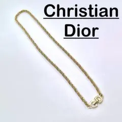 Christian Dior 喜平ネックレス　ゴールド　ツイスト