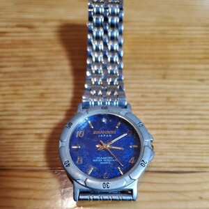 SWANSON DIAMOND WATER RESISTANT QUARTZ 腕時計 シルバー 5Y23-8A60