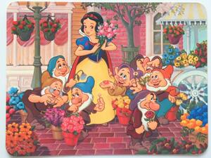 レア 貴重 新品 ディズニーワールド 白雪姫 7人の小人 ポストカード/Walt Disney World/Snow White Fantasy Bouquet/USA購入/送料120円