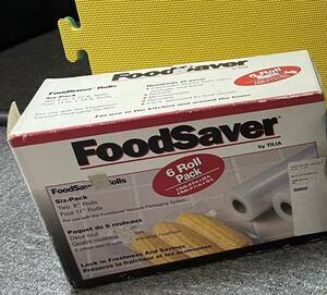 ◆F◆Food Saver　フードセーバー専用パックロール　サイズ違い6ロール　調理家電　飲食店　家庭用◆