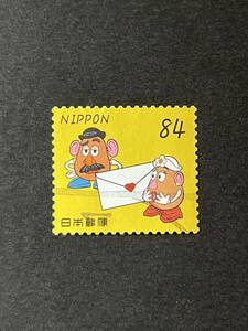 使用済み切手 2022年発行 トイストーリー 84円 シール式 記念切手 グリーティング切手