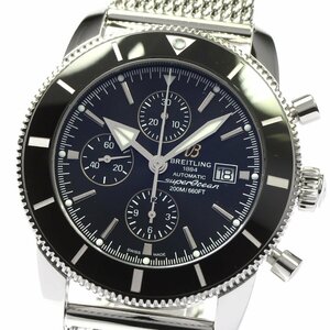 ブライトリング BREITLING A13312 スーパーオーシャン ヘリテージ2 クロノグラフ 自動巻き メンズ 美品 _792588