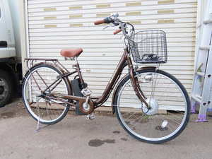 店頭引取り限定・KAIHOU・電動アシスト自転車・スイスイ・KH-DCY01・IIG・26インチ・中古品・149916