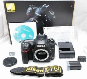 【超美品 5384ショット・メーカー保証書等完備】Nikon ニコン D750