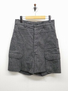 EZ1860●ZUCCaズッカ立体ポケットサルエルハーフパンツ●S 美品