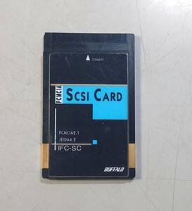 KN4768 【ジャンク品】 BUFFALO バッファロー PCカード接続SCSIカード IFC-SC