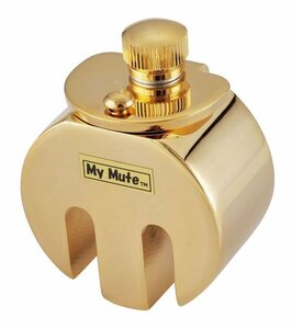 即決◆新品◆送料無料My Mute MM-C チェロ用 消音器 ミュート 大きな消音効果 ねじ固定式 高級金メッキ仕上げ