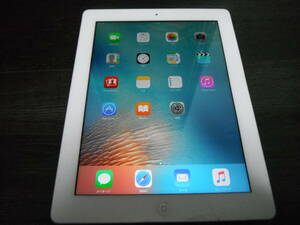 【ジャンク品】Apple iPad Wi-Fi 16GB ホワイト　MD328J　②