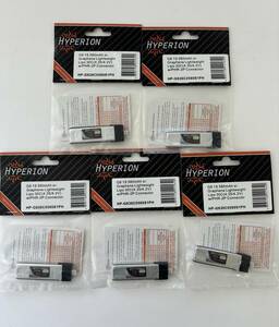 Hyperionバッテリー　G8 1S 580mAh Si-グラフェン 軽量 LiPo 30C/60C (4.35 / 4.2V) / PHR-2P コネクター付き　（USB充電器付き）