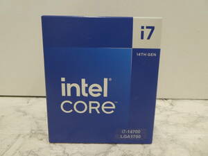 ☆ インテル Intel Core i7 14700 BOX 第14世代 LGA1700 未開封品 1円スタート ☆