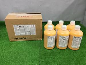 ♪ 【ジャンク】 HITACHI インク プリンター用 JP-Y108 1L プリンタ用サプライ 6点 まとめてセット 28-74