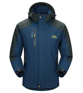 メンズ登山服 クライミングジャケット 雨具 コート アウトドア ハイキング 釣り 通勤 防水 防風 ZCL506