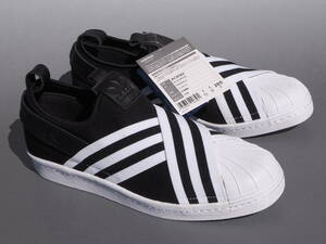 デッド!! 26,5cm 新品!! 限定 18年 adidas スーパースター スリッポン SLIPON SUPERSTAR SS 黒白ライン