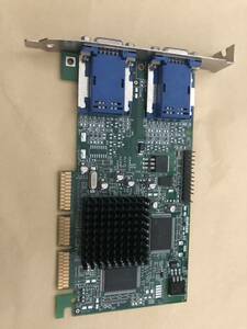 Matrox Millennium G450 ビデオカード 16MB SDRAM AGP 4X D-sub x2