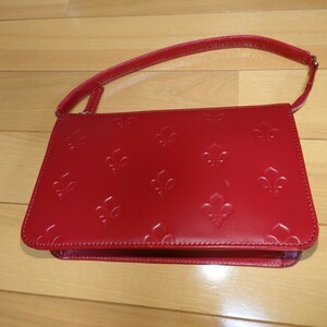 PATRICK COX バッグ 鞄 カバン パトリックコックス ミニバッグ 赤いカバン 革バッグ　ハンドバッグ