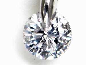 【宝石屋本舗】1.002ct G-SI2-Good　天然ダイヤモンドPT900ネックレス（宝石鑑定書とソーティング（検査証）付）