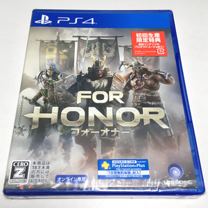 ■■【新品未開封】 フォーオナー　 ＰＳ４　 ＦＯＲ ＨＯＮＯＲ　 １８才以上のみ対象　 初回　 フォーナー　 ＦＯＲＨＯＮＯＲ　■■ B