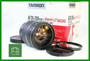 【同梱歓迎】実用■TAMRON AF 28-200mm F3.8-5.6 LD ASPHERICAL IF MACRO■箱付き■PPP429