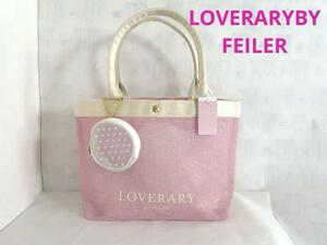 ★送料無料★（LOVERARY　BY　FEILER）ラブラリーロゴ　メッシュバッグ 新品