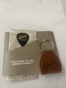 Gibson ギブソン　ピック　レザー　ピックケース　セット