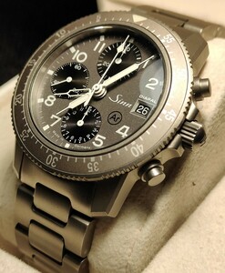 2022年購入 定価100万 送料無料 SINN 103.TI.DIAPAL ジン ezm 自動巻き オートマチック チタン製 チタニウム ball 腕時計 watch FORTIS