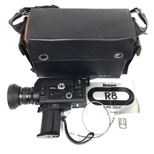 1円 Nikon R8 Super Cine-NIKKOR Zoom・C Macro 1:1.8 7.5-60mm 8ミリ フィルムカメラ 光学機器