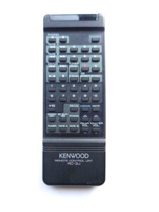  ★松 kk 11 除菌・簡易清掃済 KENWOOD AUDIO リモコン RC-3J　赤外線発光確認済☆★ 