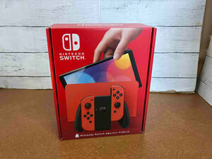 未使用品 Nintendo Switch(有機ELモデル) マリオレッド(HEGSRAAAA)