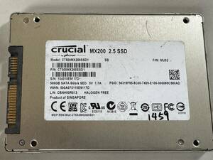 CRUCIAL　SSD 500GB【動作確認済み】1459